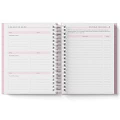 Agenda floral alfabeto 2025 - comprar online