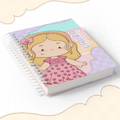 Agenda escolar menina loira