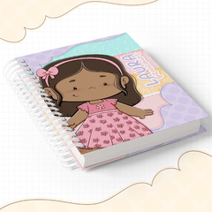 Agenda escolar menina negra