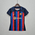 Camisa Barcelona Home 22/23 Torcedor Nike Feminina - Azul Marinho, Azul Royal e Vermelho