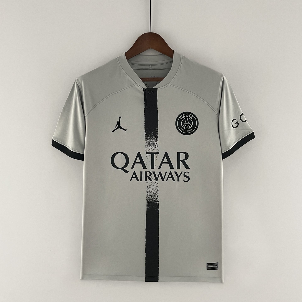 Camisa Paris Saint Germain psg Away Shirt Branca 21/22 em Promoção