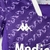 Kit Infantil Fiorentina I Kappa 23/24 - Roxo com detalhes em branco - CAMISAS DE FUTEBOL  I Huber Imports