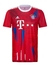 Camisa Bayern de Munique (mash-up) 22/23 Torcedor Adidas Masculina - Vermelho