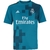 Camisa Retrô Real Madrid III 17/18 Torcedor Adidas Masculina - Azul