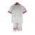 Kit Infantil Sevilla I Castore 23/24 - Branco com detalhes em vermelho - comprar online