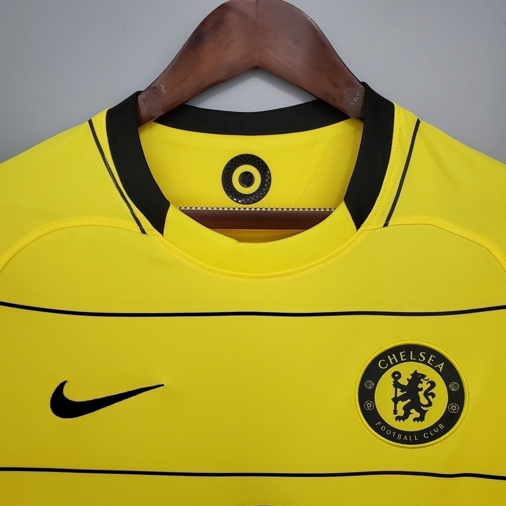 Camisa Chelsea Away 21/22 Torcedor Nike Masculina - Amarela