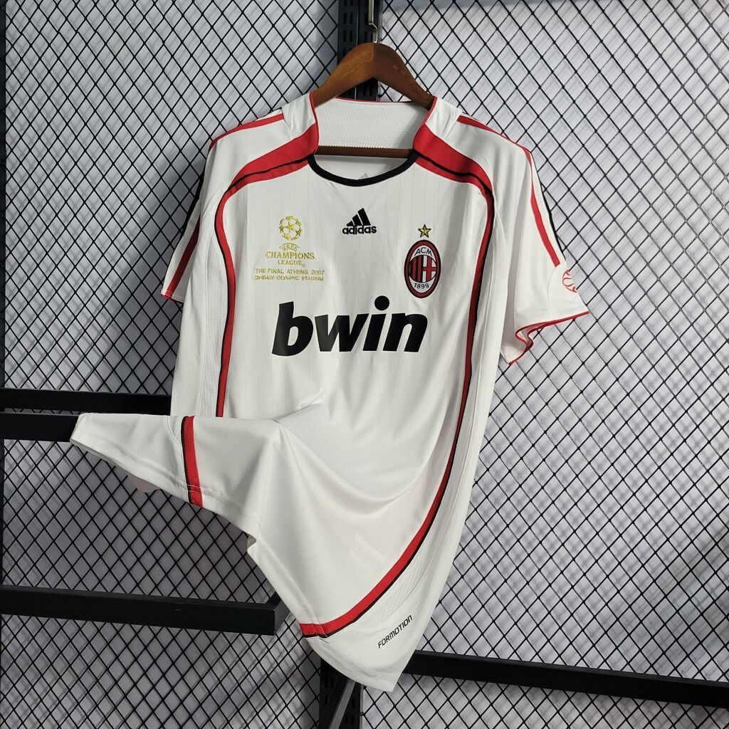 Camisa retro best sale milan adidas