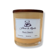 Vela Aromática - Palo Santo 180g - Flocos de Algodão