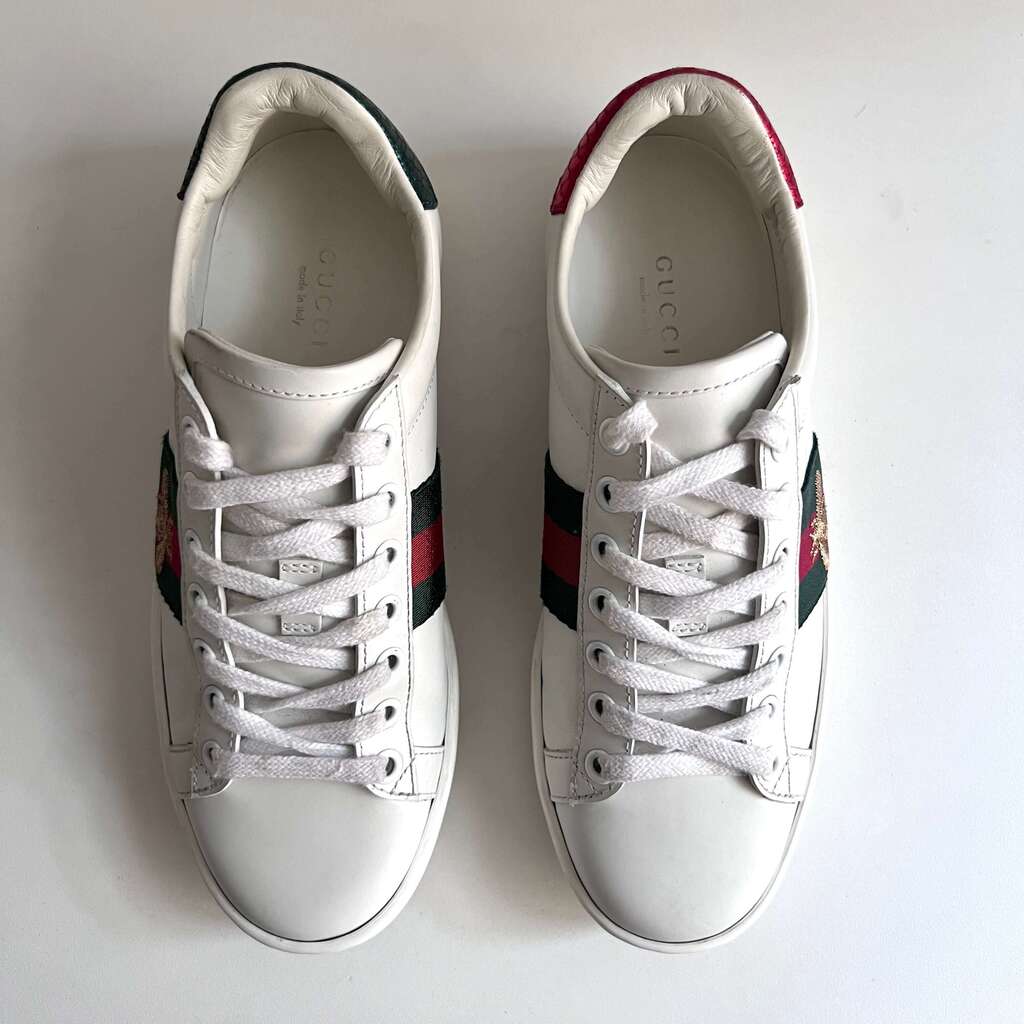 Tenis gucci best sale ace bee