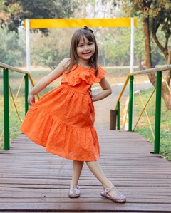 Vestido de Laise com Babado