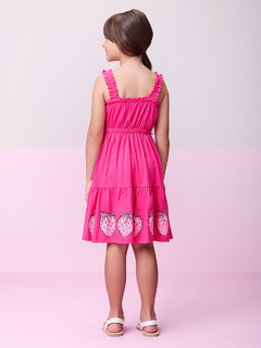 Vestido Babados com Morangos - comprar online