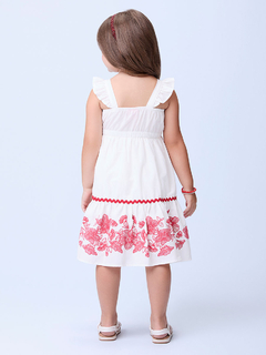 Vestido Barrado Flores - comprar online