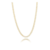 Choker Riviera de zirconia 3 pontas Juliane