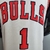 Imagem do Camiseta Regata NBA Chicago Bulls Nike Swingman Masculina Branca