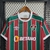 Camisa Fluminense I 23/24 Torcedor Umbro Masculina - Verde e Laranja