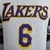 Camiseta Regata NBA Los Angeles Lakers Nike Swingman Masculina Branca - loja online