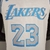 Camiseta Regata NBA Los Angeles Lakers Nike Swingman Masculina Branca - comprar online