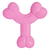 Brinquedo Buddy Toys Ossinho Rosa para Filhotes