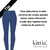 Pack 2 piezas-Calzón para menstruación-Bikini algodón azul y Bikini lycra nylon negro - comprar en línea