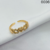 ANILLO DE COVERD GOLD 0006 - comprar online