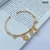 PULSERA EN COVERD GOLD REF: 0008 - comprar online