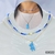 COLLAR ARTESANAL OSO AZUL 00022