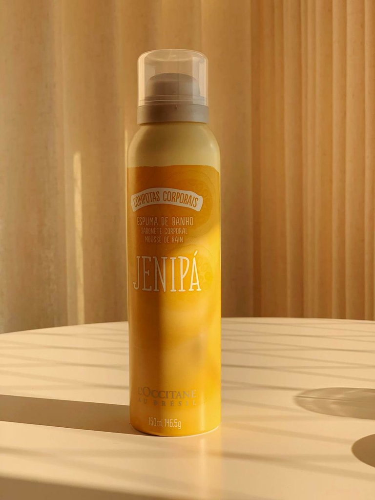 ESPUMA DE BANHO SABONETE CORPORAL JENIPÁ L'OCCITANE AU BRÉSIL 150ML