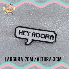 Patch Quote Hey Adora - comprar online