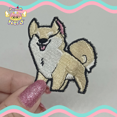 Patch Akita Dog com termocolante