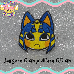 Patch aplique Ankha Animal Crossing Nintendo com termocolante - comprar online