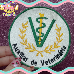 Patch AUXILIAR de Medicina Veterinária 10x10