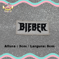 Patch Aplique Bieber 4x6 com termocolante na internet