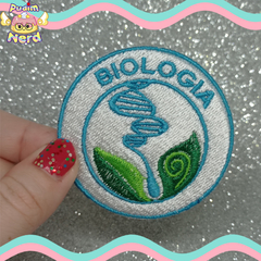 Patch Aplique Biologia 6x6 com termocolante valor unitário