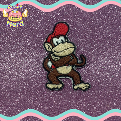 Patch aplique DK chibi nintendo com termocolante - comprar online