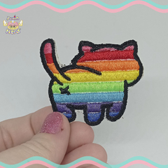 Patch Gatinho Pride Arco iris - comprar online