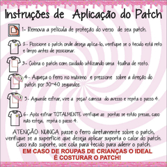 Patch aplique Cerejinha bordada com termocolante - loja online