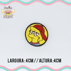 Patch aplique Lisa Simpson Hippie com termocolante na internet