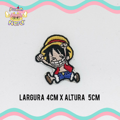 OP Luffy Chibi com termocolante na internet