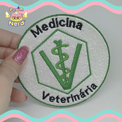 Patch Medicina Veterinária 10x10