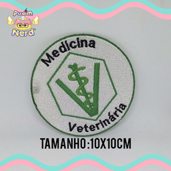 Patch Medicina Veterinária 10x10 na internet