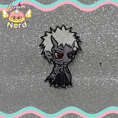 Patch aplique Obito chibi narut0 anime cosplay com termocolante