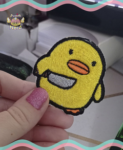 Patch Pato com faca 5x5