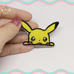 Patch aplique Pikachu de bolso com termocolante