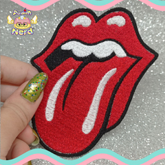 Patch aplique Rolling Stones com termocolante - comprar online