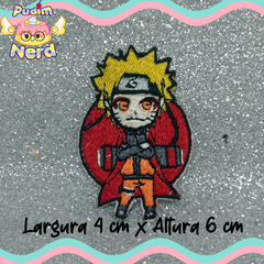 Patch aplique Naruto Sennin com termocolante Pequeno na internet