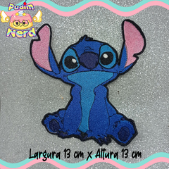 Patch aplique Stitch Disney 13x13 GRANDE com termocolante - comprar online