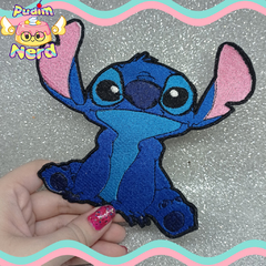 Patch aplique Stitch Disney 13x13 GRANDE com termocolante