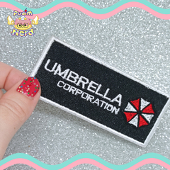 Patch Aplique Umbrella Corp. Resident Evil com termocolante