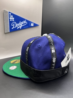 New Era 59Fifty Inside Out Los Angeles Dodgers Dark Royal - Mr Caps