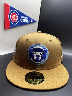 New Era 59Fifty Chicago Cubs 100 Years Wrigley Field Iced Wheat